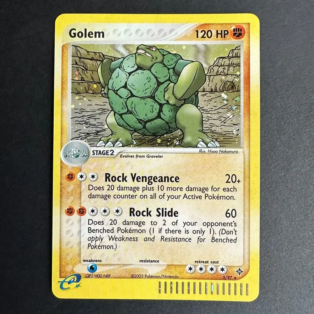 Pokemon TCG Golem EX Dragon 5/97 Holo Rare NM/LP